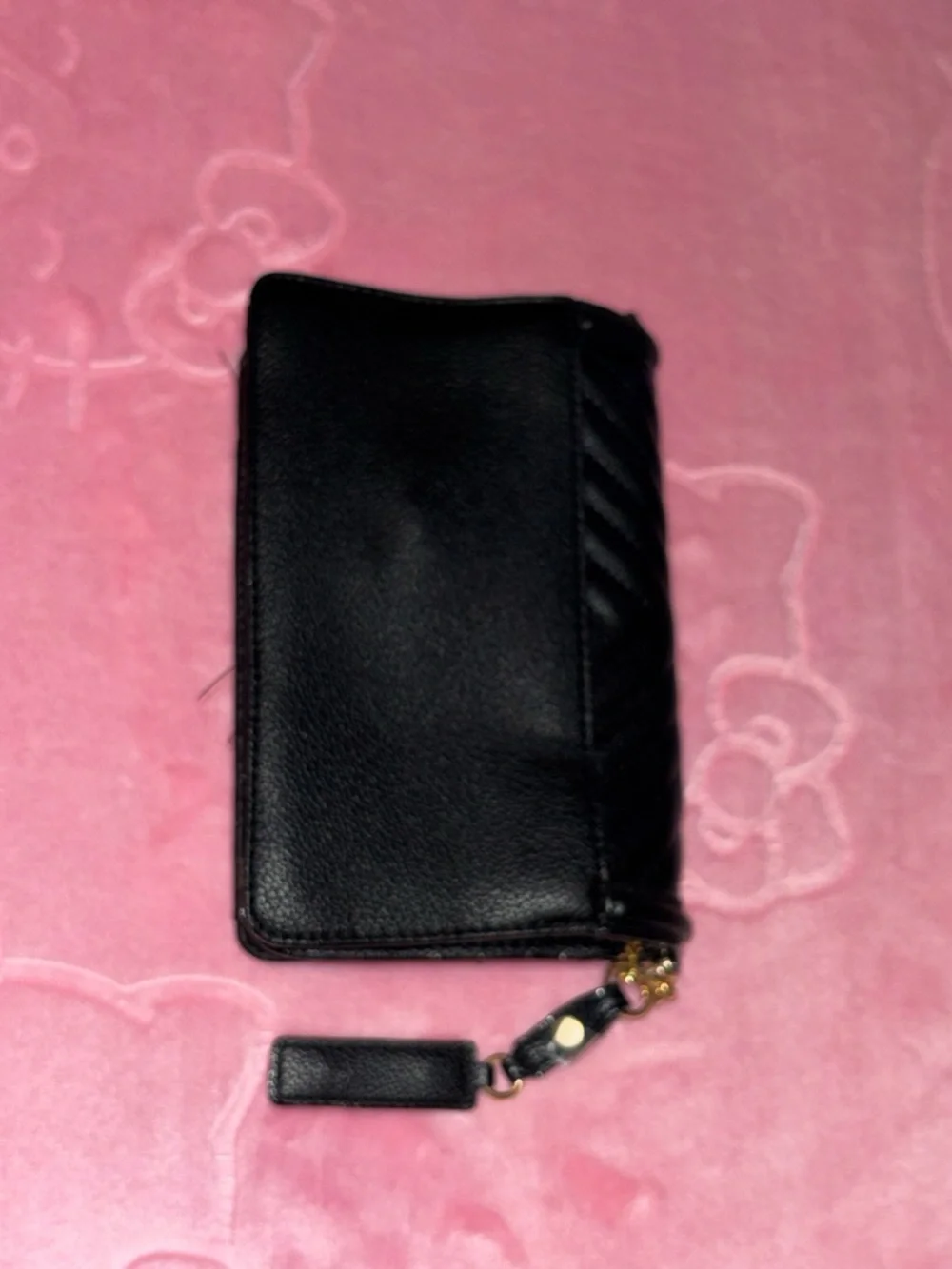 Victoria's Secret Black Quilted Crossbody purse - Picture 3 of 4